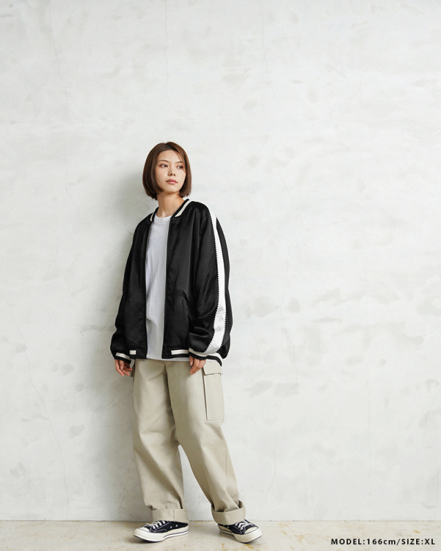 SOUVENIR JACKET / スーベニアジャケット ”Suka” Rayon fabric  