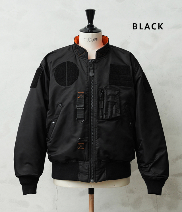 WAIPER.inc 米軍 CUSTOM MA-1 フライトジャケット【WP37】ミリタリー