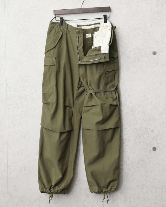 米軍 M-65フィールドカーゴパンツ 初期型 アルミジップモデル WAIPER  