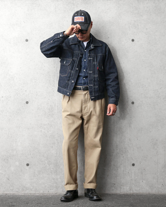 最大96％オフ！ Waiper フランス軍 M-52 ツータックチノパンツ WP69