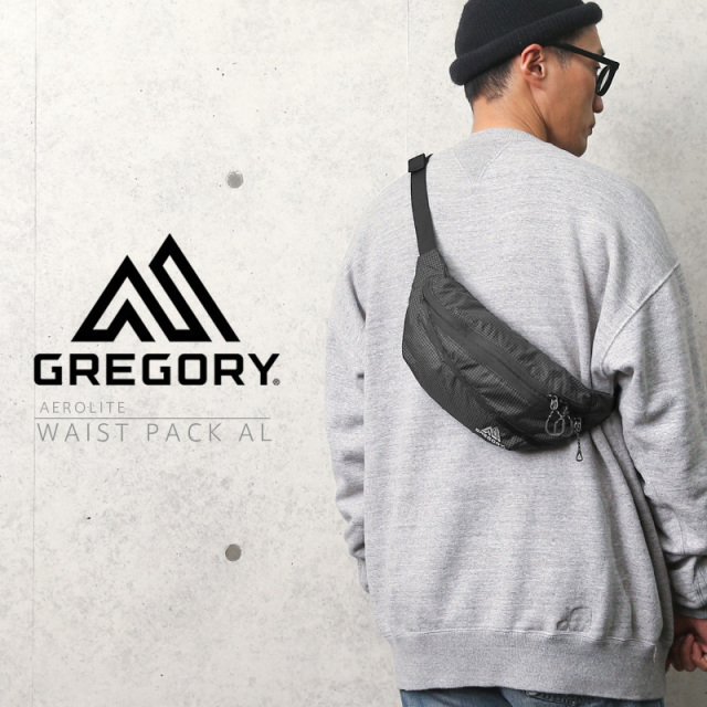 GREGORY グレゴリー AEROLITE WAIST PACK AL ウェストパック