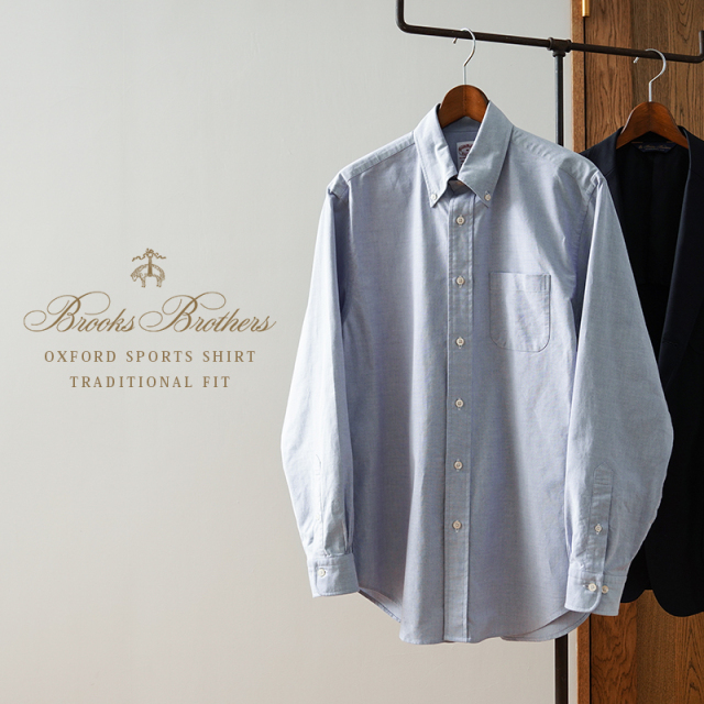 【即日出荷対応】Brooks Brothers ブルックス ブラザーズ スーピマコットン オックスフォード スポーツシャツ TRADITIONAL FIT 日本製【キャンペーン対象外】【T】