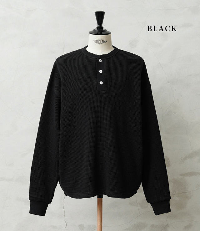 Healthknit ヘルスニット WAIPER別注 WPHK01 SUPER HEAVY WAFFLE L/S