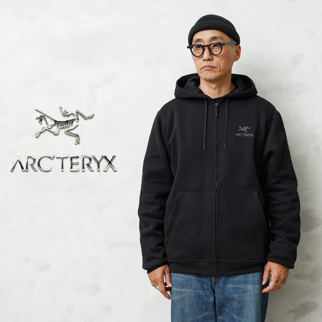 【即日出荷対応】ARC’TERYX アークテリクス X000009929 Emblem Fleece Full-Zip Hoody（エンブレム フリース ジップアップ フーディー）【正規取扱店】【キャンペーン対象外】【T】