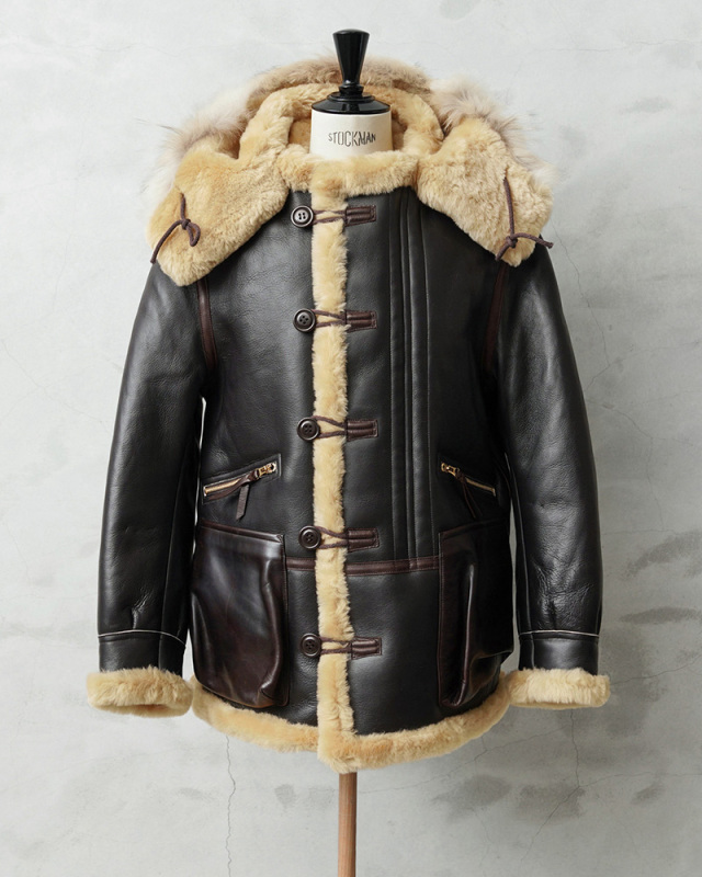 専用 廃盤 美品【Y'2 LEATHER/ワイツーレザー】ムートン Y'2 LEATHER ワイツーレザー ジャケット B-6 COLOMER MOUTON レザー