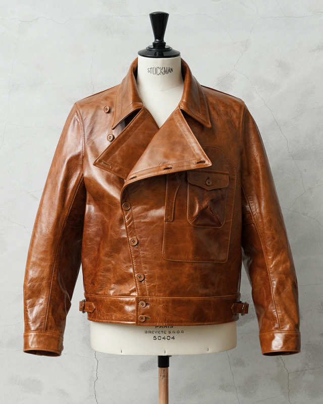 Y'2 LEATHER ワイツーレザー YK-09 OIL WAX HORSE BRTISH STYLE