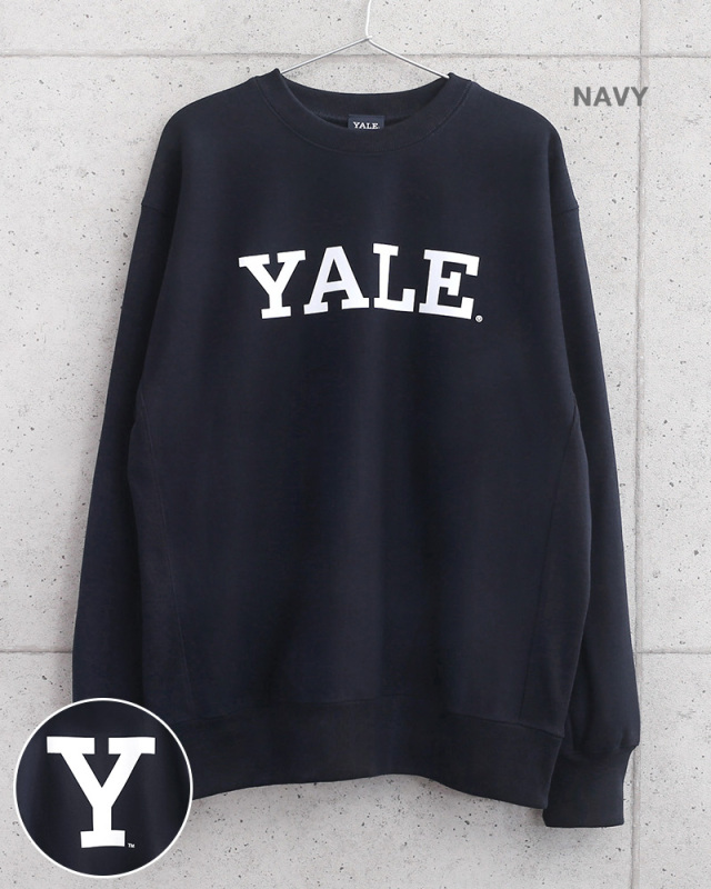 《新品未着用/レア/ゆるダボ》YALE ヘビーウェイトスウェット L 紺