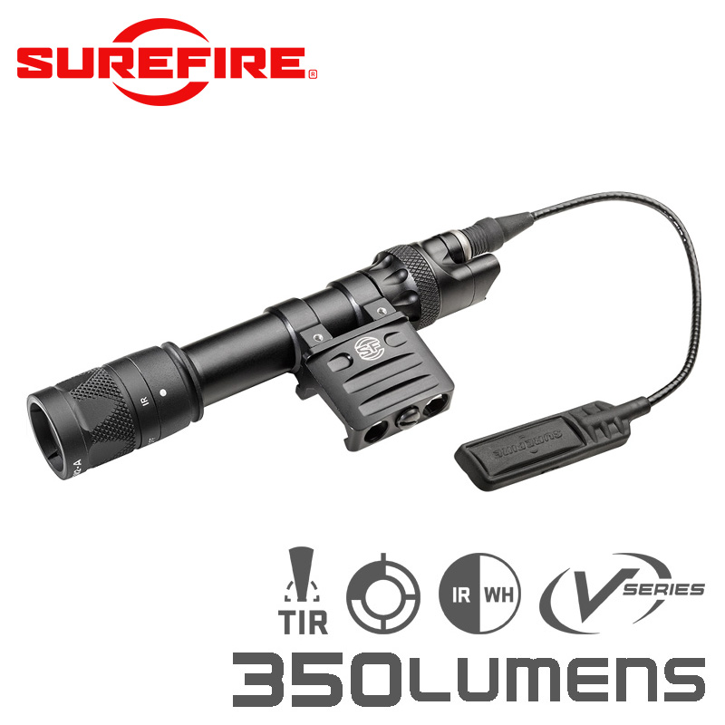 SUREFIRE シュアファイア M612V IR LEDスカウトライト / ウェポンライト 350ルーメン（M612V-BK）【キャンペーン対象外】【T】