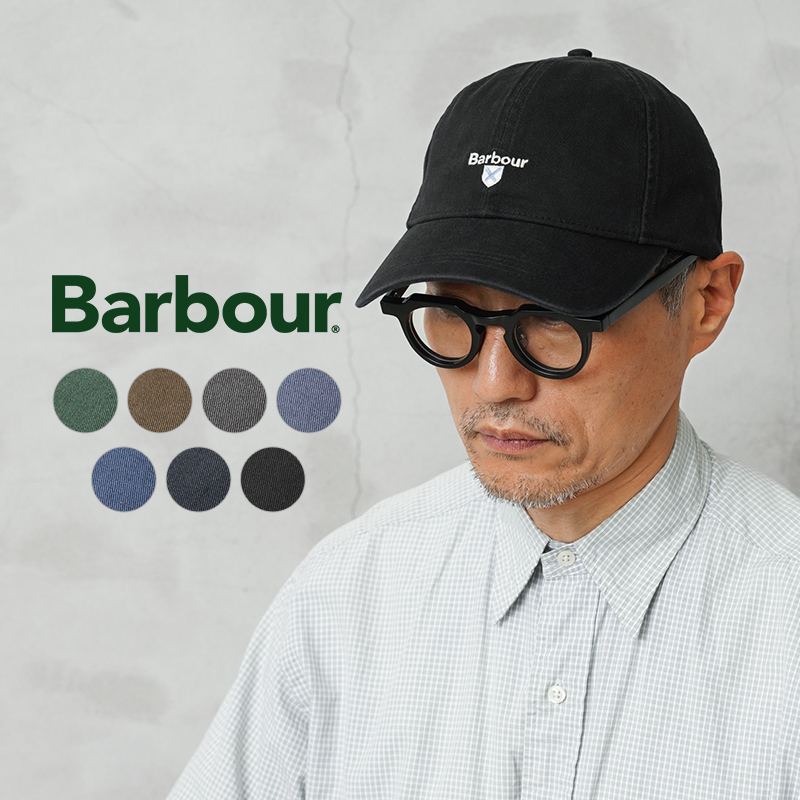 【即日出荷対応】Barbour バブアー MHA0274 CASCADE SPORTS（カスケード スポーツ）コットン6パネル キャップ【Sx】【T】
