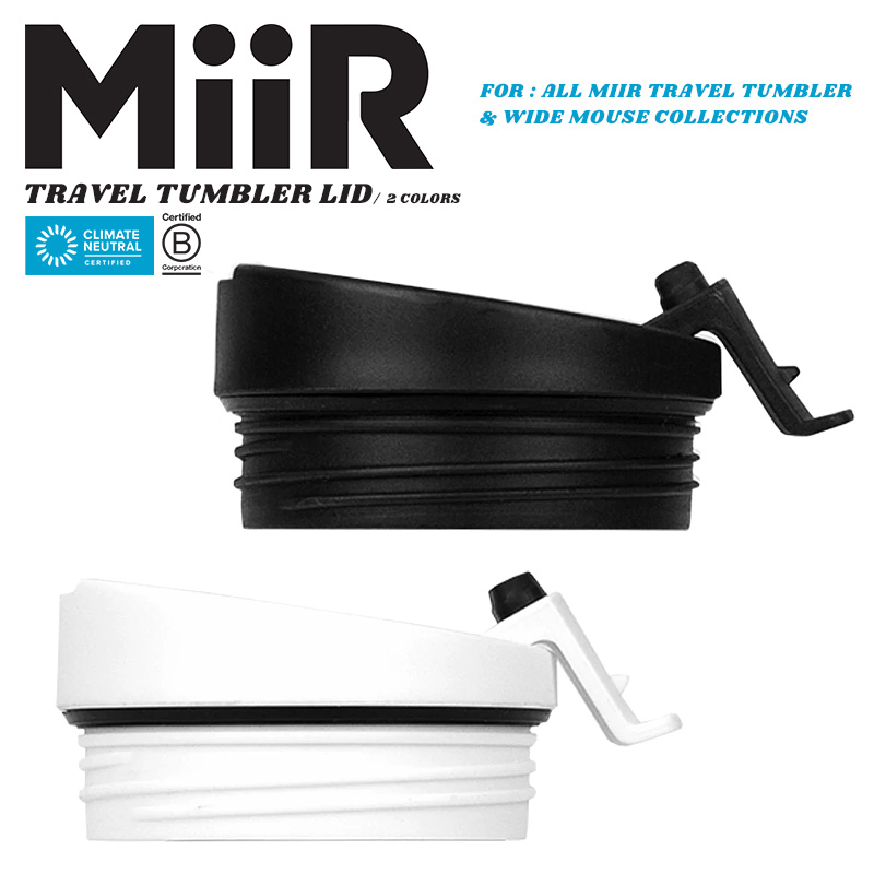 【メーカー取次】MiiR ミアー Travel Tumbler Lid トラベルタンブラーリッド【キャンペーン対象外】【R】