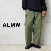 ALMW by WAIPER オリーブナイロンパンツ waiper_almw-wila-blfp-gr