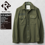 米軍 実物 ウールシャツ 後期 S デッドストック 米軍 ヴィンテージ ウールシャツ OG-108 前期型