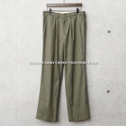 実物 デッドストック イタリア軍 チノパンツ 軍服 ミリタリー