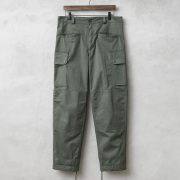 実物 新品 デッドストック フランス軍 F-2 カーゴパンツ OD