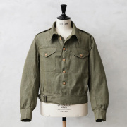 スイス軍　デニム　ワークジャケット 実物 新品 デッドストック スイス軍 後期型 デニム ワーク