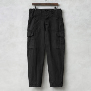 美品 米軍 実物 BDU パンツ Black 357 S-L ブラック MILITARY 実物 新品 デッドストック 米軍 BDU ブラック リップス