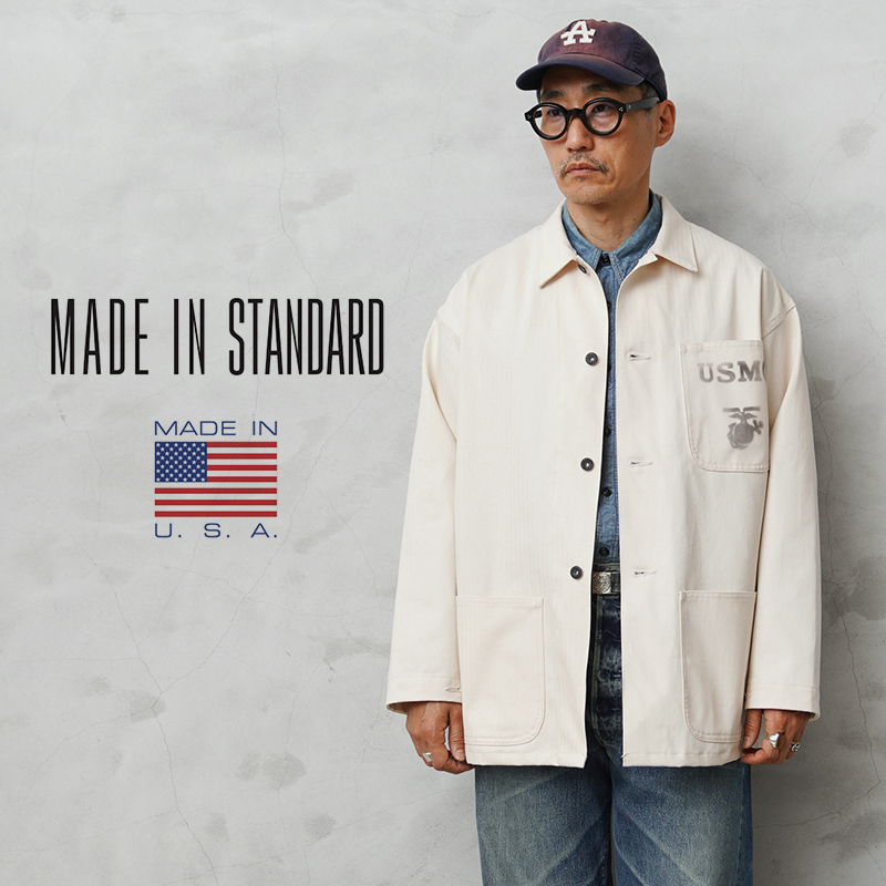 MADE IN STANDARD メイドインスタンダード MS26S00400 USMC 40S P-41 ユーティリティジャケット MADE IN USA【キャンペーン対象外】【T】