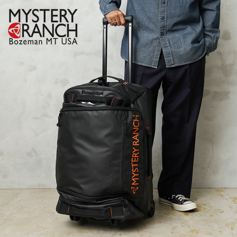 MYSTERY RANCH ミステリーランチ MISSION WHEELIE 65 ローリングダッフル/スーツケース【Sx】【T】【個別送料】［北海道沖縄離島配送不可］