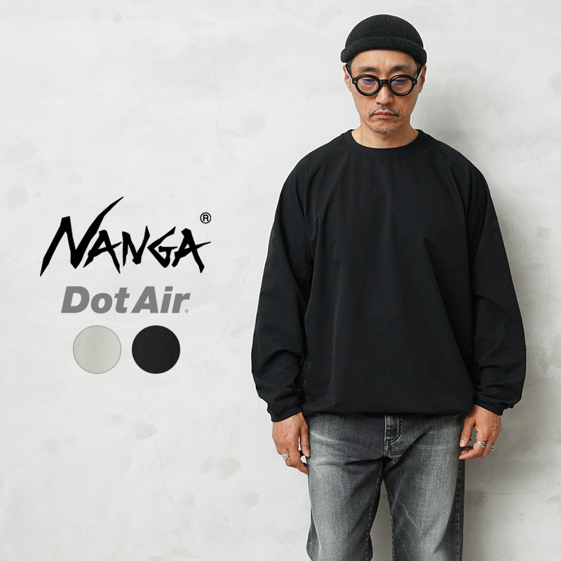 【即日出荷対応】NANGA ナンガ N2500-1I301A DotAir COMFY L/S TEE SHIRT ドットエア コンフィー ロングスリーブ Tシャツ【Sx】【T】