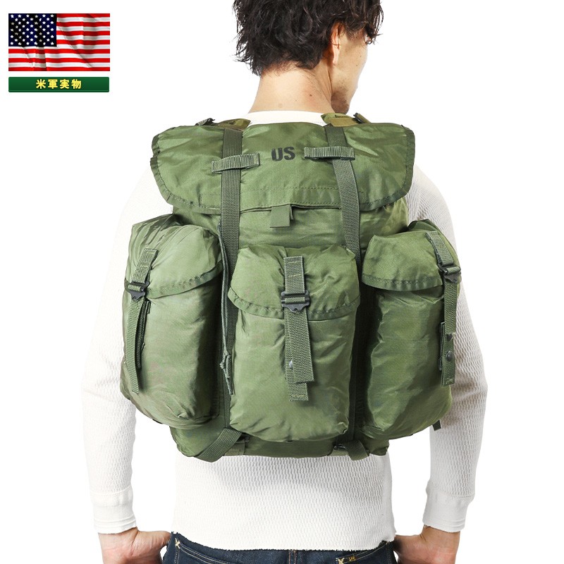 実物 新品 米軍 LC-1 ALICE パック MEDIUM ショルダーストラップセット 米軍放出品 アリスパック【キャンペーン対象外】【T】ミリタリー
