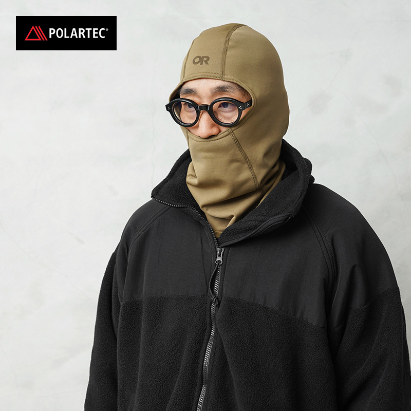 新品 米軍実用 OUTDOOR RESEARCH社製 POLARTEC WIND PRO バラクラバ COYOTE 【キャンペーン対象外】【I】