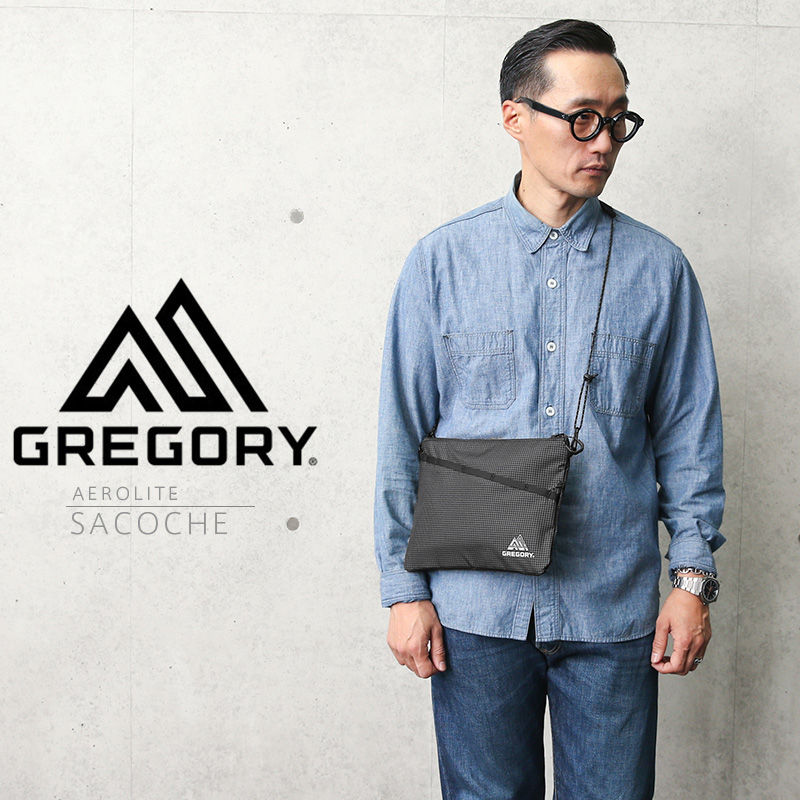GREGORY グレゴリー AEROLITE SACOCHE サコッシュ