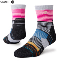 ★ただいま10％OFF割引中★【メーカー取次】STANCE スタンス VICKORY QTR ソックス PINK A388A20VIQ#PNK 靴下 【キャンペーン対象外】【T】