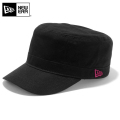 ★只今10％OFF★【メーカー取次】NEW ERA ニューエラ WM-01 コットン ワークキャップ ブラック/ストロベリーフラッグ  13561914【キャンペーン対象外】【T】