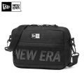 ★只今10％OFF★【即日出荷対応】NEW ERA ニューエラ 12325633 ショルダーポーチ ラージ 2L プリントロゴ ブラック×ホワイト【Sx】【T】