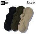 ★只今10％OFF★【メーカー取次】NEW ERA ニューエラ ソックス ベリーショート ３ペア ミリタリーパック 14518163【R】