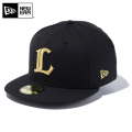 ★只今10％OFF★【メーカー取次】NEW ERA ニューエラ NPB 59FIFTY 埼玉西武ライオンズ ブラック キャップ 14525171【R】