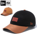 【即日出荷対応】NEW ERA ニューエラ 9THIRTY Hunting レザーパッチ ダックキャンバス キャメルスウェードバイザー キャップ【キャンペーン対象外】【T】