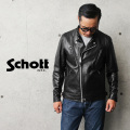Schott ショット 3101048 ダブル ブレスト ライダースジャケット【7823950077】【7825950010】【キャンペーン対象外】【T】
