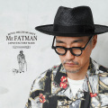 【即日出荷対応】Mr.FATMAN ミスターファットマン 5251507 JAY BLACK NATURAL FIBER フェドラハット J.J. WILLIAMS 日本製【キャンペーン対象外】【T】