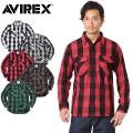 ポイント10倍☆AVIREX アビレックス デイリーウエア 6115071 L/S フランネル ブロックチェック シャツ アヴィレックス【キャンペーン対象外】【T】