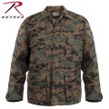 ★カートで割引対象品★ROTHCO ロスコ DIGITAL CAMO BDU シャツジャケット 8690 Woodland Digital Camo【T】