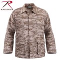 ★カートで割引対象品★ROTHCO ロスコ DIGITAL CAMO BDU シャツジャケット 8898 Desert Digital Camo【T】