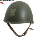 実物 ポーランド軍 スチールヘルメット【キャンペーン対象外】【T】ミリタリー