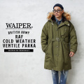 ★クリアランスセール★【即日出荷対応】WAIPER.inc イギリス軍 RAF COLD WEATHER VENTILE PARKA【WP1012】【T】【キャンペーン対象外】