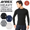 ポイント10倍☆AVIREX アビレックス デイリー長袖 サーマル クルーネックTシャツ 6153515【7833930006】【キャンペーン対象外】【T】