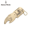 ★カートで割引対象品★【即日出荷対応】【ネコポス便対応】BUTTON WORKS ボタンワークス BW-0011 “YOU PAY”SPINNER キーホルダー【T】