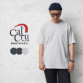 【即日出荷対応】Cal Cru カルクルー CLCR001 1/16インチ マイクロストライプ Tシャツ MADE IN USA【T】