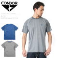 【キャンペーン対象外】【ネコポス便対応】CONDOR コンドル 101103 BLITZ PERFORMANCE TOP Tシャツ【T】