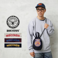 ★カートで割引対象品★HOUSTON ヒューストン 6877 EMB CORDUROY EFFECT BAG 刺繍コーデュロイ エフェクツバッグ「FFA」【R】