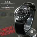 【3月中旬頃入荷予定】BARK OUTSIDERS バークアウトサイダーズ HOWL001 NAVAL WATCH×BARKOUTSIDERS コラボ ドレス ダイバーウォッチ（腕時計）日本製【キャンペーン対象外】【T】