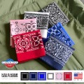 ★カートで割引対象品★【即日出荷対応】【ネコポス便対応】HAV-A-HANK ハバハンク MADE IN U.S.A. オープンセンターバンダナ 6色【T】