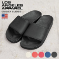 ☆大幅割引中☆【即日出荷対応】LOS ANGELES APPAREL ロサンゼルスアパレル UNISLIDE Unisex Everyday Slides サンダル MADE IN USA【T】