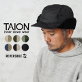 ★カートで割引対象品★TAION タイオン TAION-R221ML-1 MILITARY LINE リバーシブル ダウン×ボア ウォームキャップ【D7】【Sx】【T】