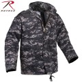 ★カートで割引対象品★ROTHCO ロスコ 8717 米軍 M-65フィールドジャケット ライナー付き Subdued Urban Digital Camo【T】