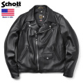 ★ポイント10倍★Schott ショット 228US ラムレザー ライダースジャケット【7525】【キャンペーン対象外】【T】